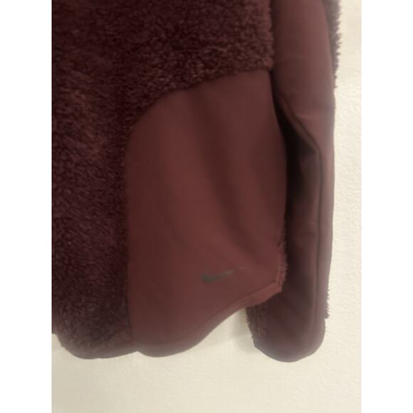 Nike Women's Sherpa Therma Fleece TrainingHoodie Sweatshirt‎ Sz S - Picture 3 of 4